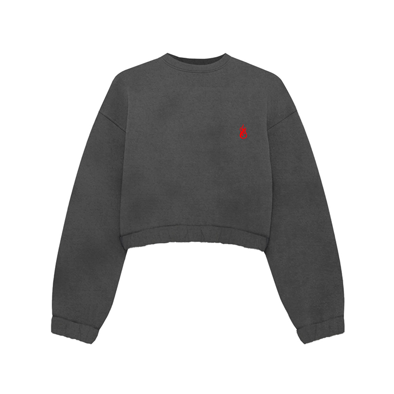 VOS Loose Fit свитер с длинными рукавами повседневный спортивный укороченный худи женский Vision Of Super, серый
VOS Loose Fit свитер с длинными рукавами повседневный спортивный укороченный худи женский Vision Of Super, серый