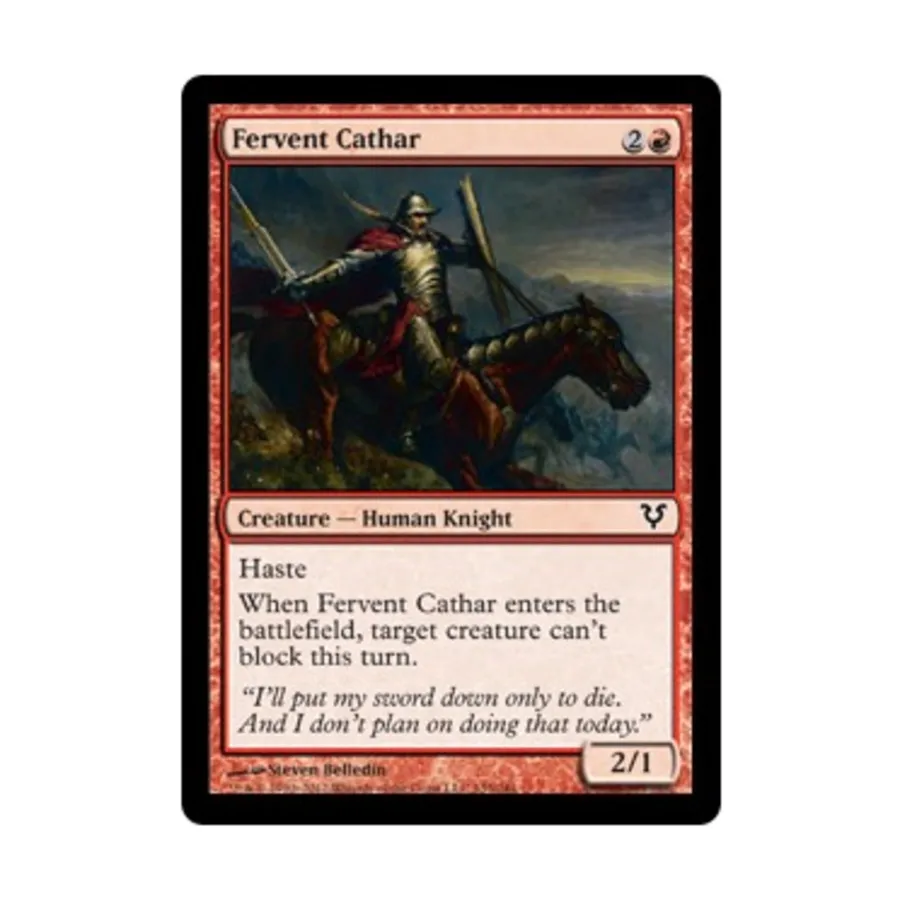 CCG Пылкий катар (К), MTG - Avacyn Restored
CCG Пылкий катар (К), MTG - Avacyn Restored