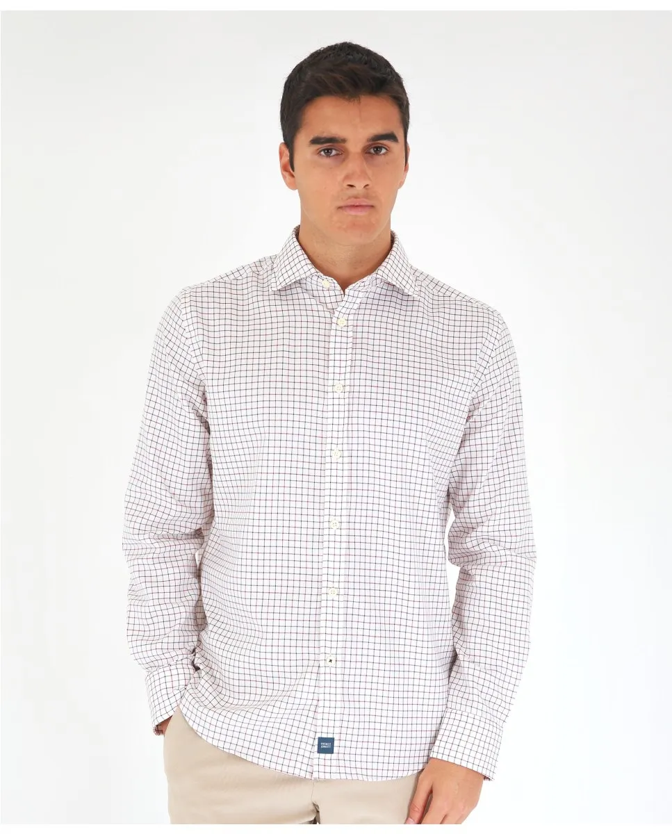 Мужская повседневная рубашка из мягкого хлопка в мелкую клетку светло-бежевого цвета Wickett Jones, бежевый
Мужская повседневная рубашка из мягкого хлопка в мелкую клетку светло-бежевого цвета Wickett Jones, бежевый