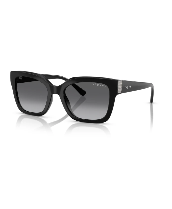 Поляризованные солнцезащитные очки, черный квадрат Vogue, черный
Поляризованные солнцезащитные очки, черный квадрат Vogue, черный