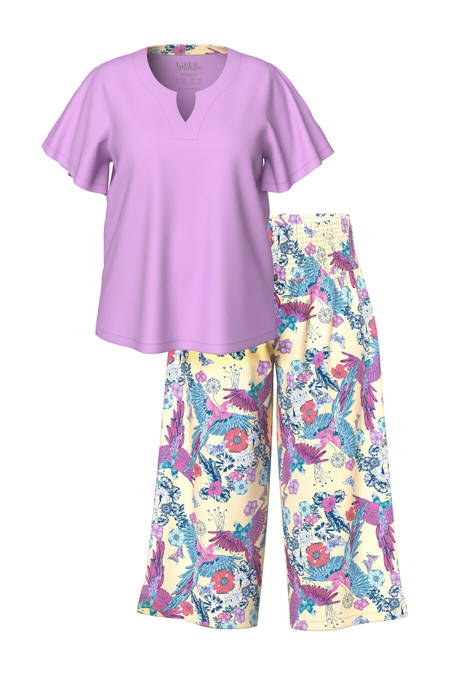 Пижама Ulla Popken, фиолетовый
Пижама Ulla Popken, фиолетовый