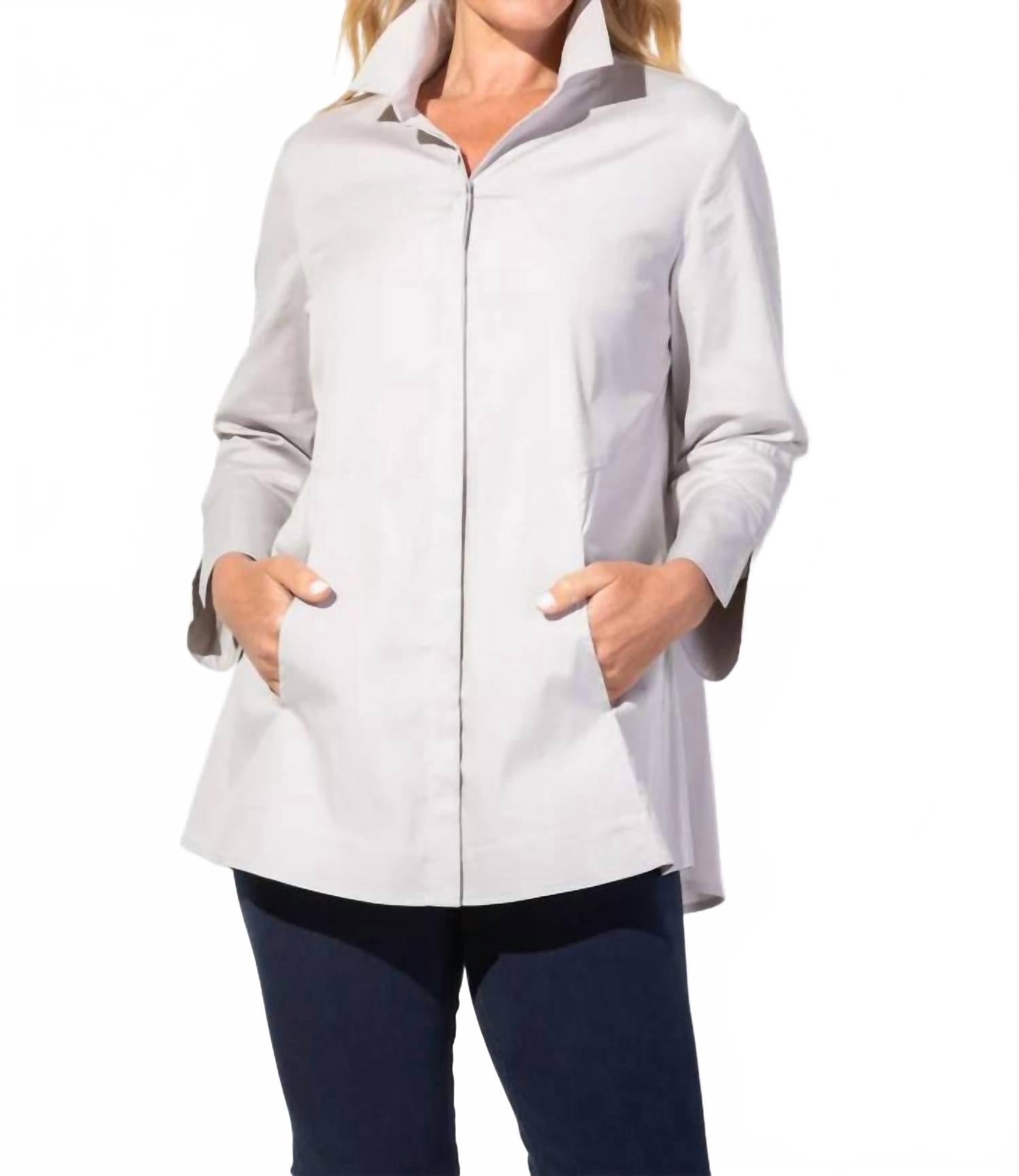 Рубашка со скрытой планкой в цвете stone Habitat, Stone
Рубашка со скрытой планкой в цвете stone Habitat, Stone