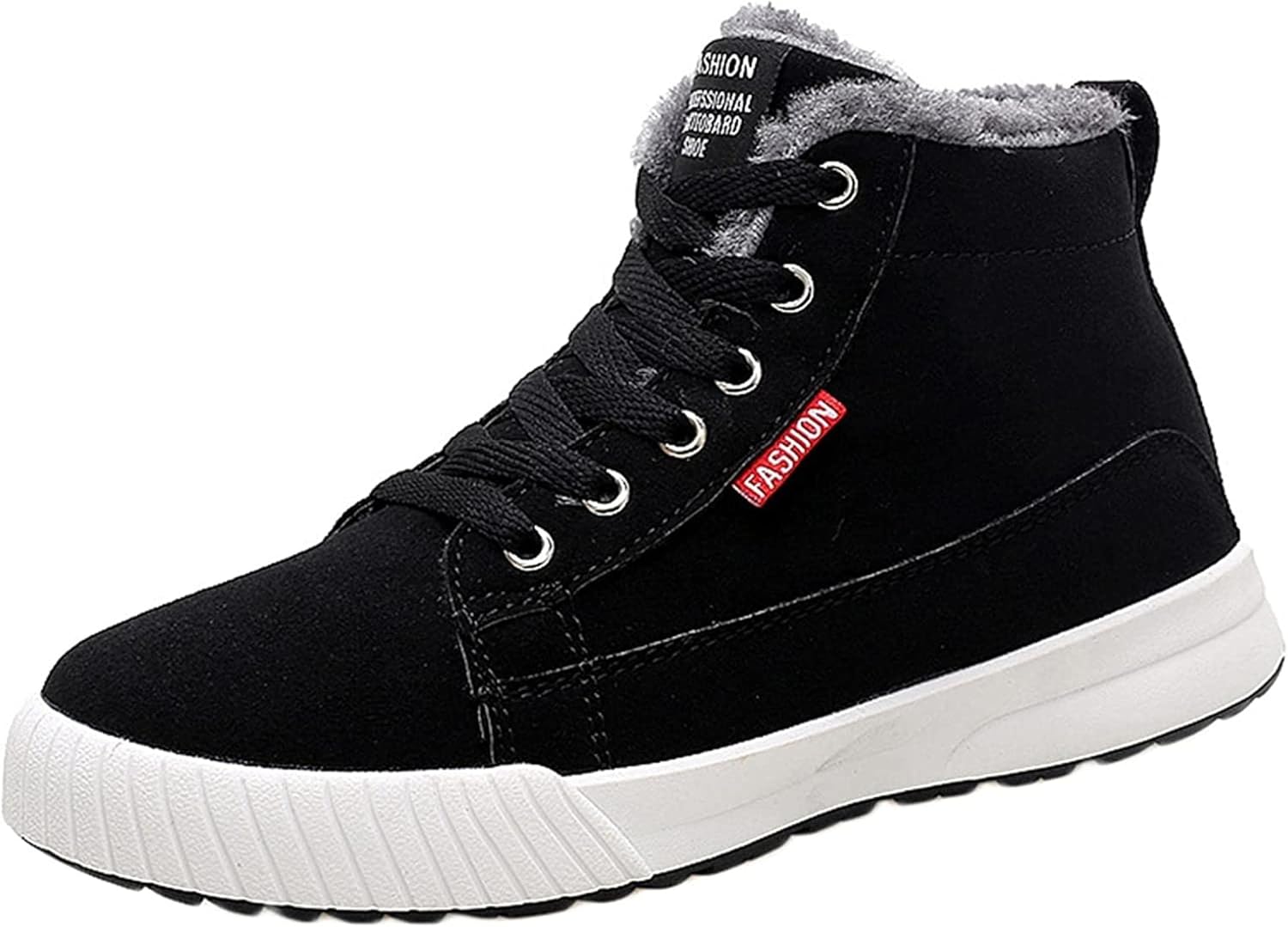 Мужские короткие ботинки Yiozoi с высоким голенищем, утепленные плюшем, для дома и улицы, шнуровка, повседневная обувь, ботинки до щиколотки, нескользящие, белый/черный
Мужские короткие ботинки Yiozoi с высоким голенищем, утепленные плюшем, для дома и улицы, шнуровка, повседневная обувь, ботинки до щиколотки, нескользящие, белый/черный