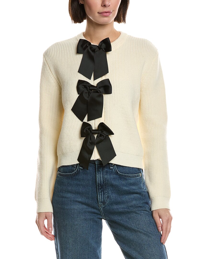 Кардиган с бантом Avantlook Grosgrain Avantlook, бежевый
Кардиган с бантом Avantlook Grosgrain Avantlook, бежевый