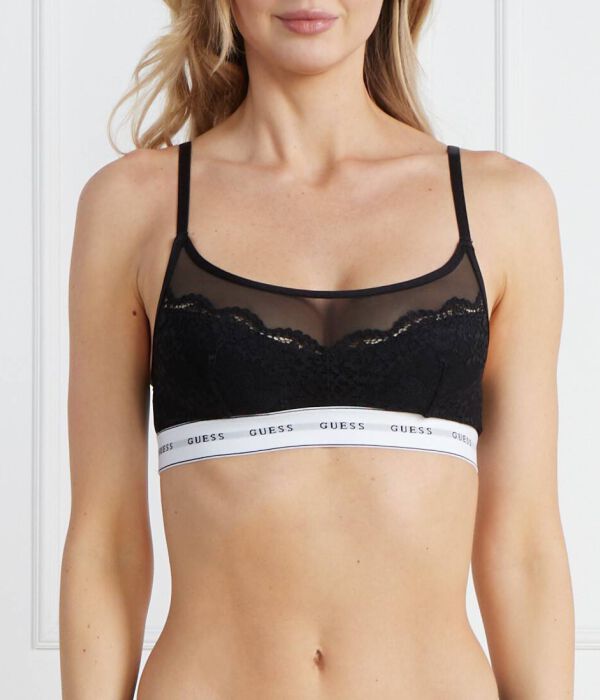 Бюстгальтер кружевной Guess Underwear Belle, черный
Бюстгальтер кружевной Guess Underwear Belle, черный