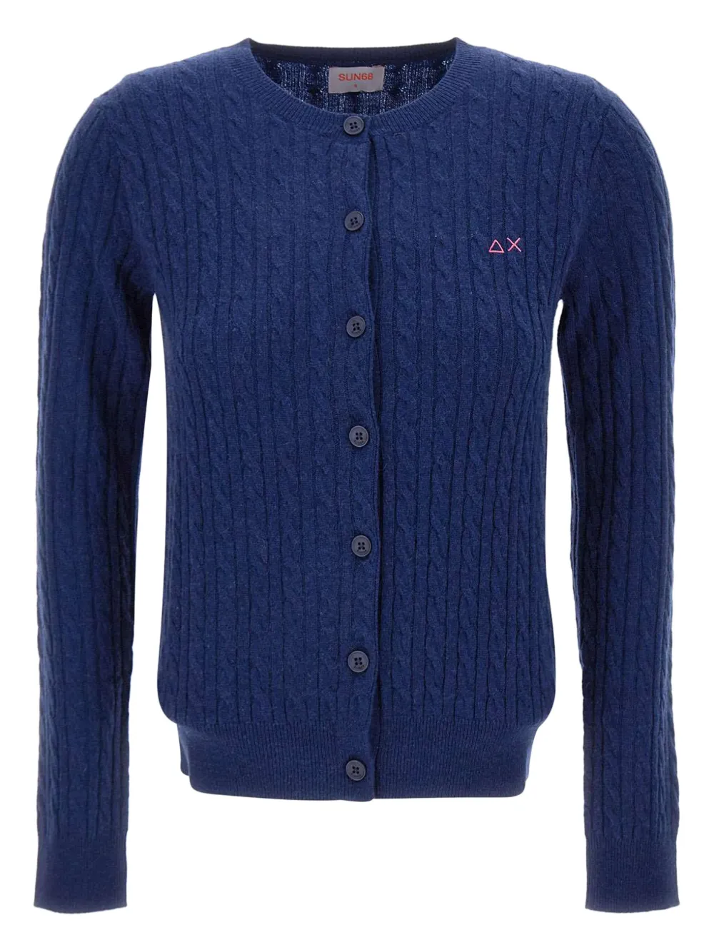 Кардиган фактурной вязки Sun68, синий
Кардиган фактурной вязки Sun68, синий