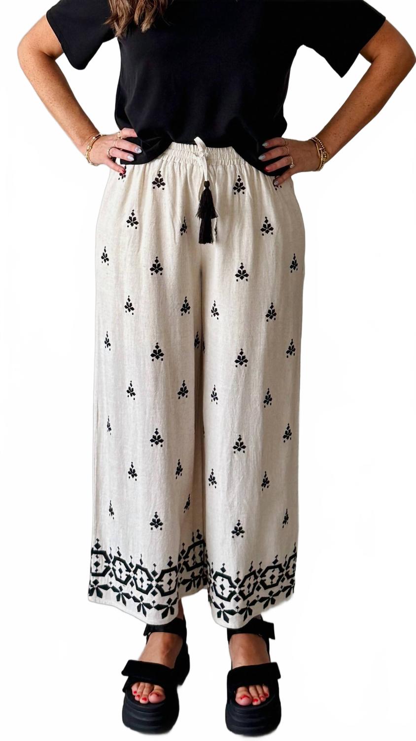 Брюки Never Say Never из льна в цвете овсянка Easel, Oatmeal
Брюки Never Say Never из льна в цвете овсянка Easel, Oatmeal