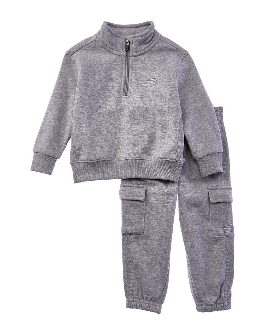 Комплект New Balance из двух предметов: флисовая кофта с застежкой-молнией до середины груди и спортивные брюки-карго, серый
Комплект New Balance из двух предметов: флисовая кофта с застежкой-молнией до середины груди и спортивные брюки-карго, серый