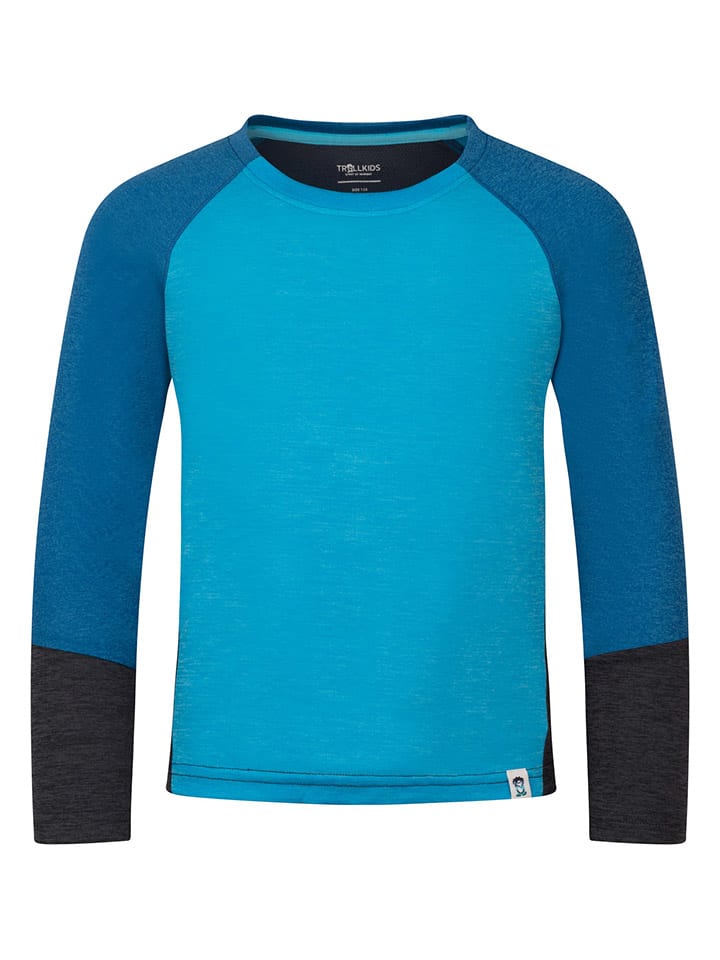 Функциональная рубашка Seiland синего/черного цвета Trollkids
Функциональная рубашка Seiland синего/черного цвета Trollkids