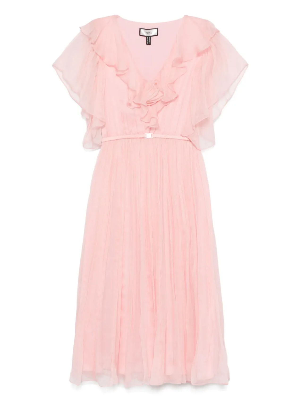 Платье миди с цветочной аппликацией NISSA, розовый
Платье миди с цветочной аппликацией NISSA, розовый