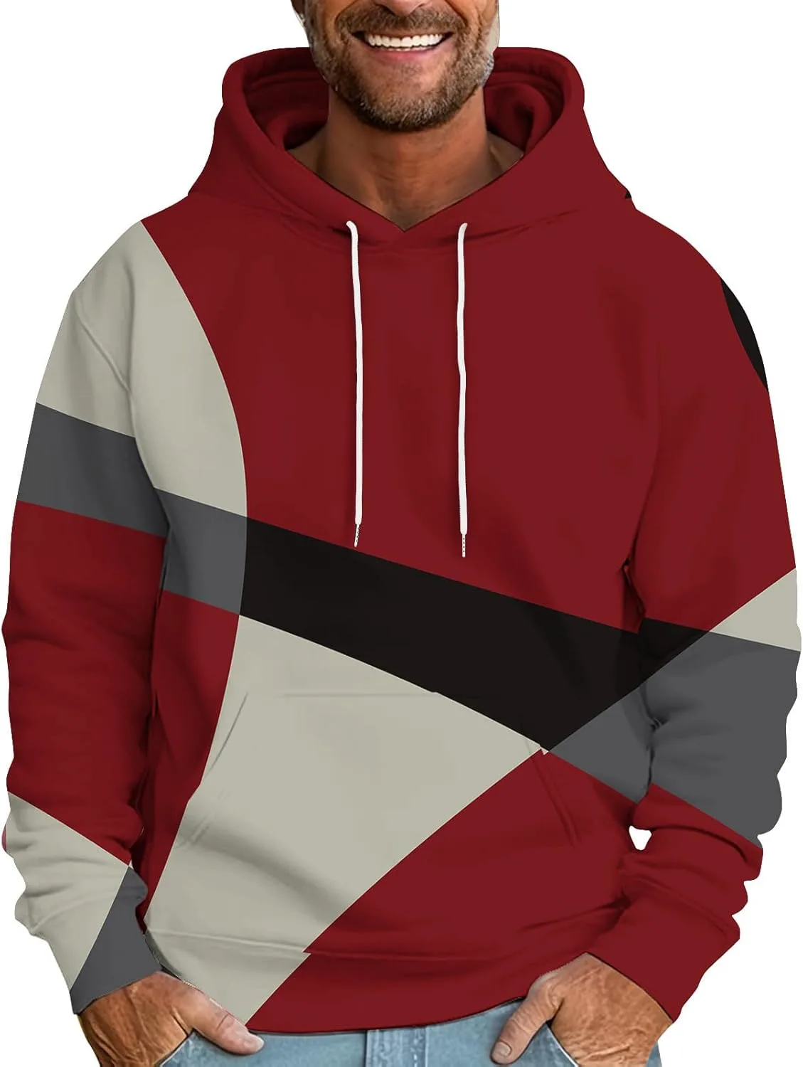 Графический худи Muscularfit с цветными блоками, свободный крой
Графический худи Muscularfit с цветными блоками, свободный крой