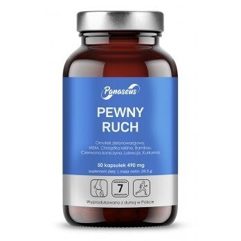 Panaseus, Pewny Ruch 490 мг 50 капсул акулий хрящ
Panaseus, Pewny Ruch 490 мг 50 капсул акулий хрящ