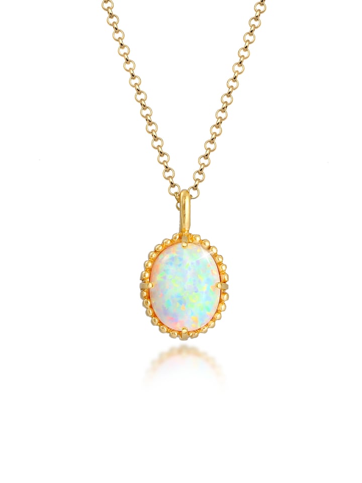 Elli Колье из серебра 925 пробы с золотым покрытием
Elli Колье из серебра 925 пробы с золотым покрытием