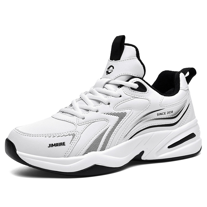 King Jinmai Унисекс низкие повседневные ботинки с белым зимним флисовым утеплителем, цвет White Winter Fleece-Lined 
King Jinmai Унисекс низкие повседневные ботинки с белым зимним флисовым утеплителем, цвет White Winter Fleece-Lined