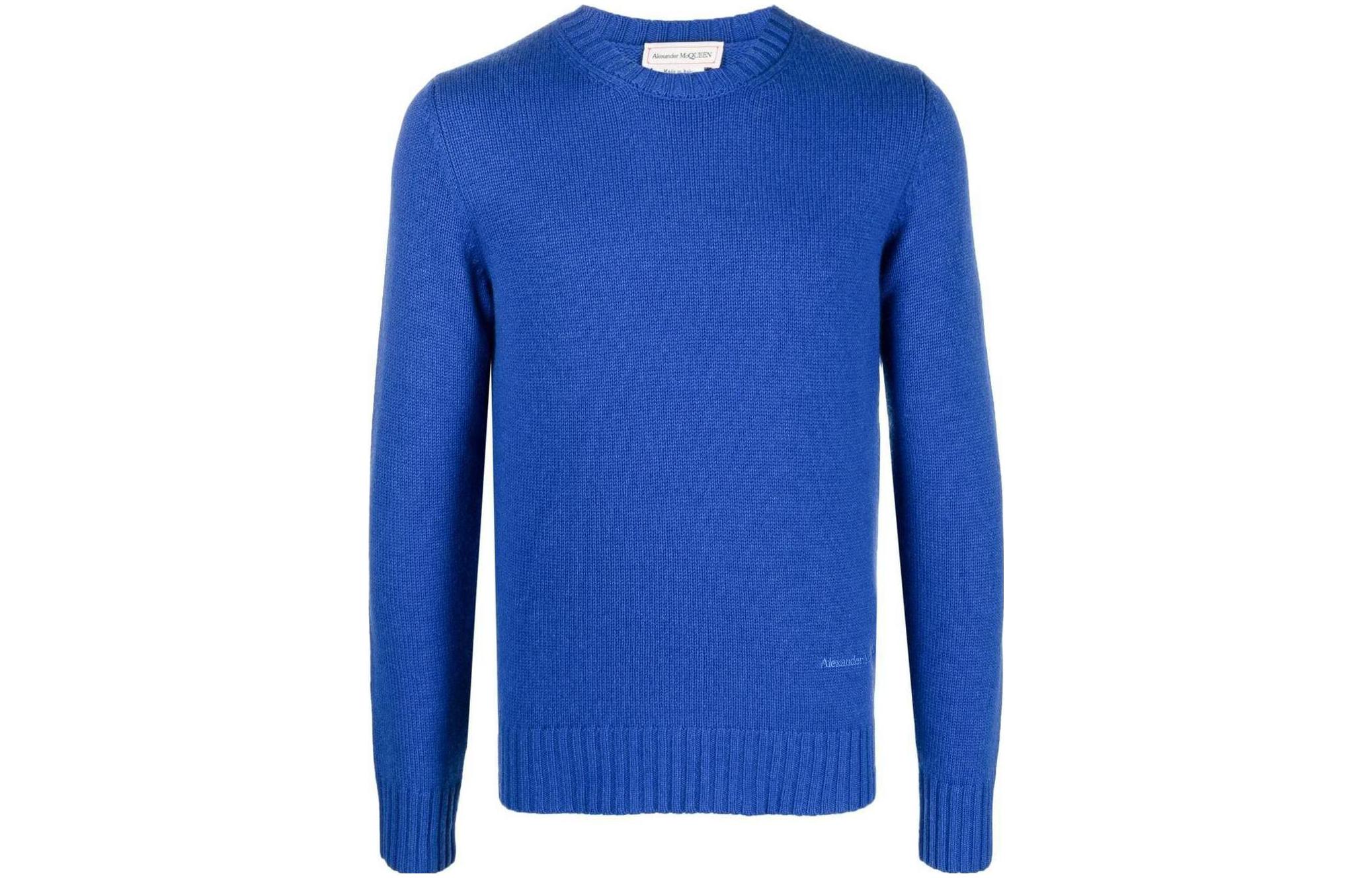 Свитер мужской синий Alexander McQueen
Свитер мужской синий Alexander McQueen