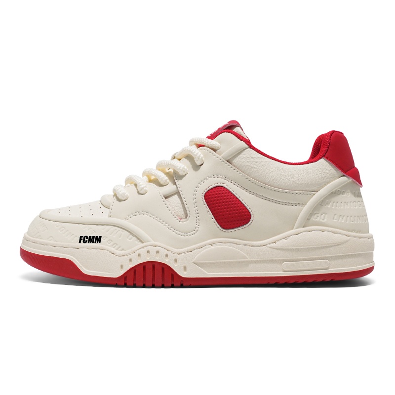 Дышащие скейтерские кроссовки для подростков FCMM, белый/красный
Дышащие скейтерские кроссовки для подростков FCMM, белый/красный