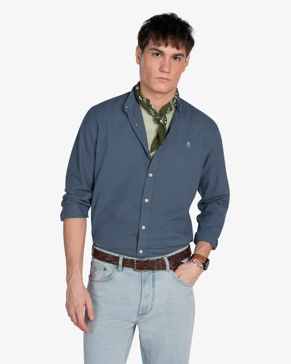 Обычная мужская льняная рубашка Harper & Neyer, светло-голубой
Обычная мужская льняная рубашка Harper & Neyer, светло-голубой