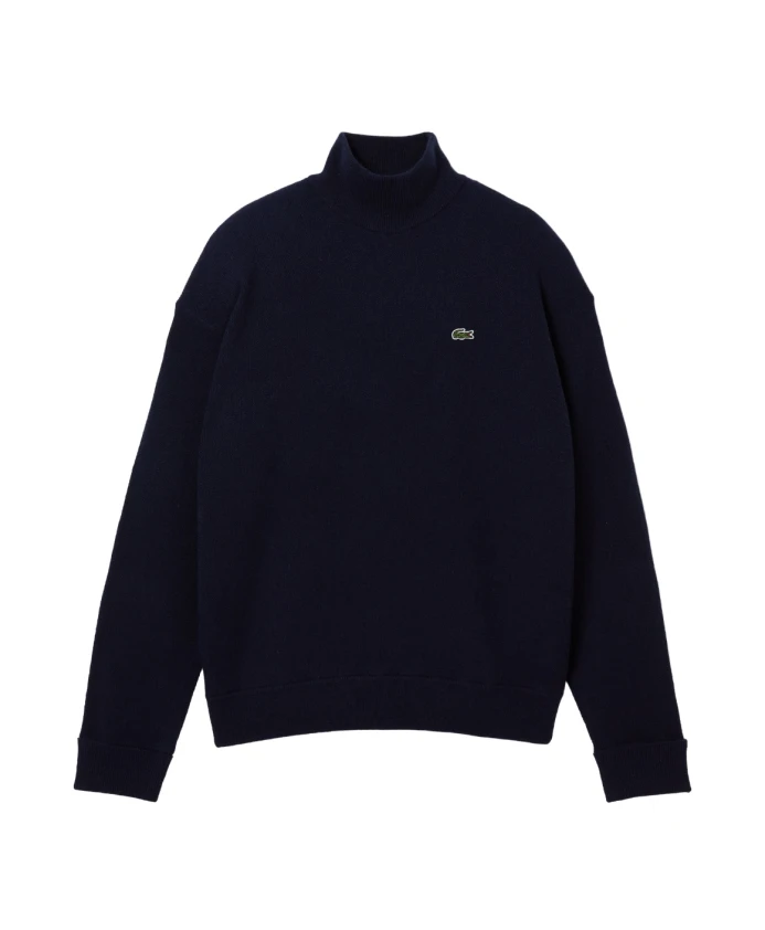Свободный шерстяной свитер Lacoste, синий
Свободный шерстяной свитер Lacoste, синий