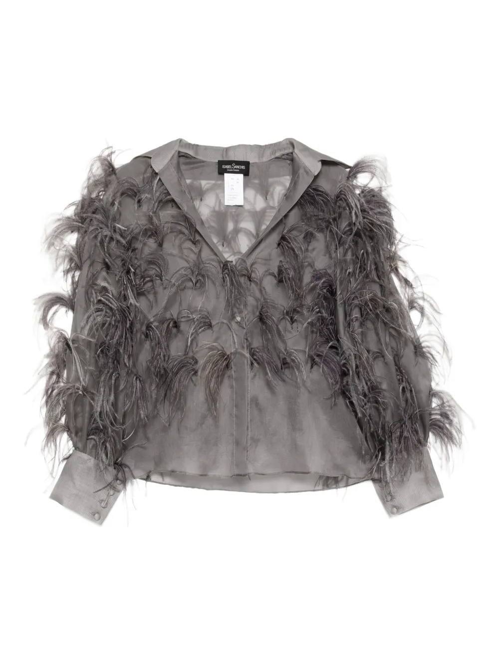 Рубашка с длинными рукавами Isabel Sanchis, серый
Рубашка с длинными рукавами Isabel Sanchis, серый