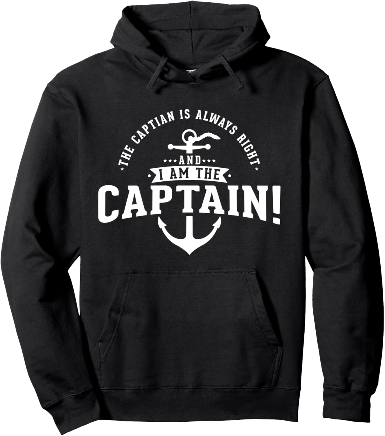 Капитан всегда прав. Толстовка Captain Apparel Boating Apparel For Captains, черный
Капитан всегда прав. Толстовка Captain Apparel Boating Apparel For Captains, черный