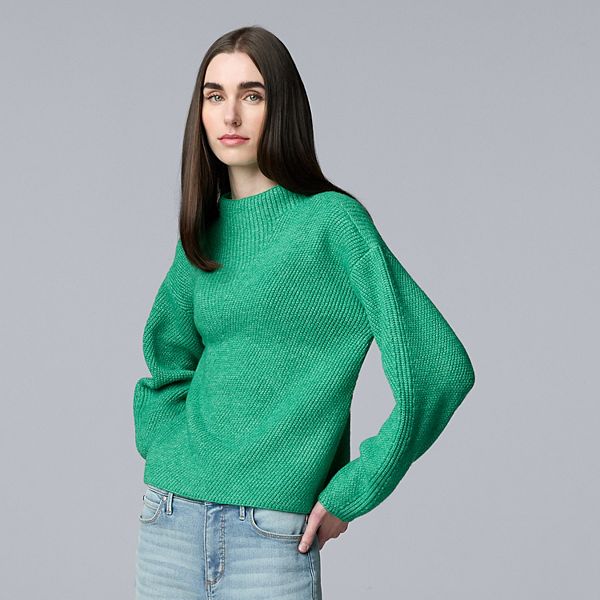 Свитер с рельефными швами Simply Vera Vera Wang, Trail Green
Свитер с рельефными швами Simply Vera Vera Wang, Trail Green