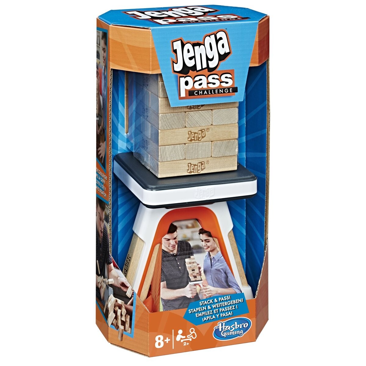 Jenga Pass Challenge, аркадная игра, Hasbro Hasbro Gaming
Jenga Pass Challenge, аркадная игра, Hasbro Hasbro Gaming