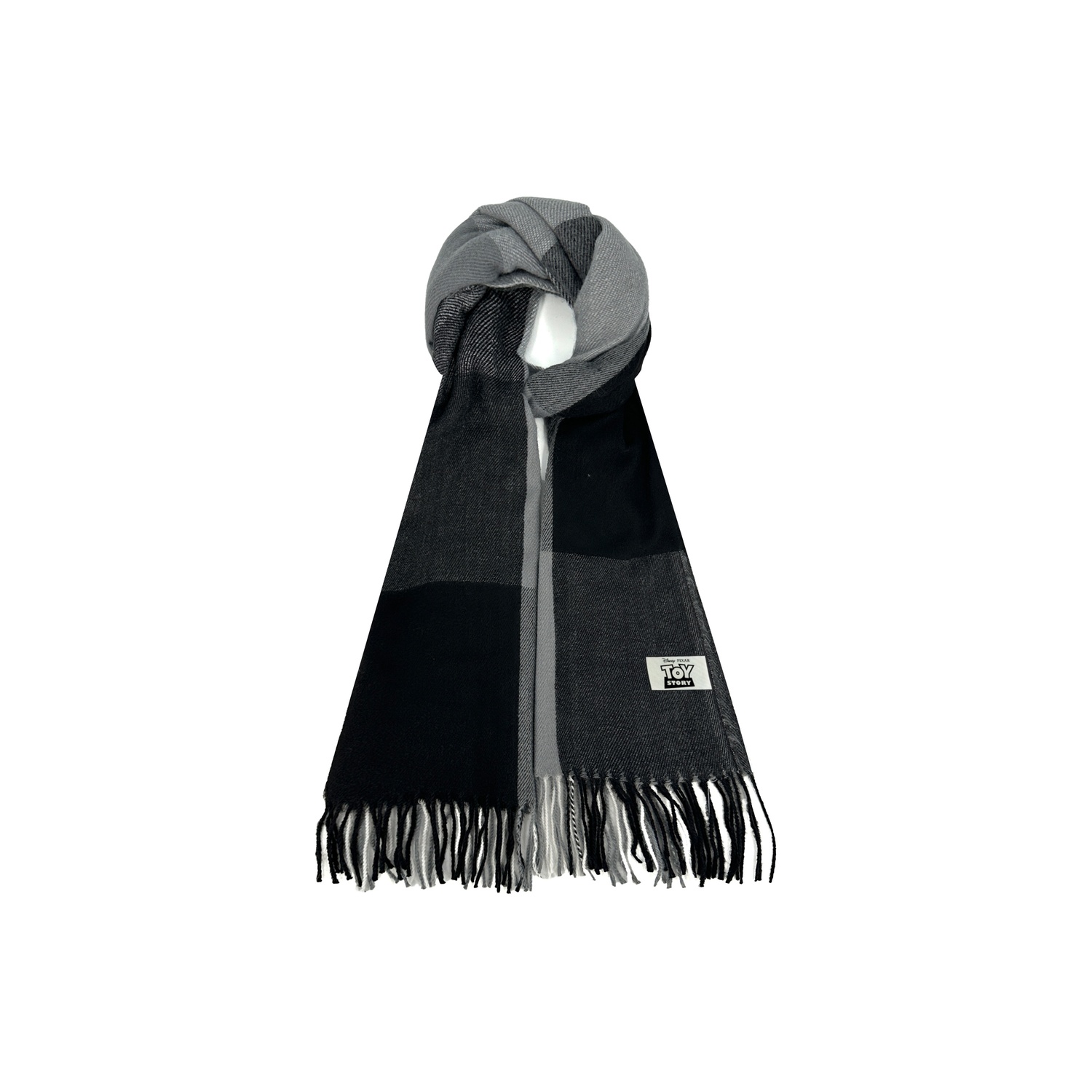 Disney Полиэстеровый вязаный шарф унисекс, Black & Gray
Disney Полиэстеровый вязаный шарф унисекс, Black & Gray