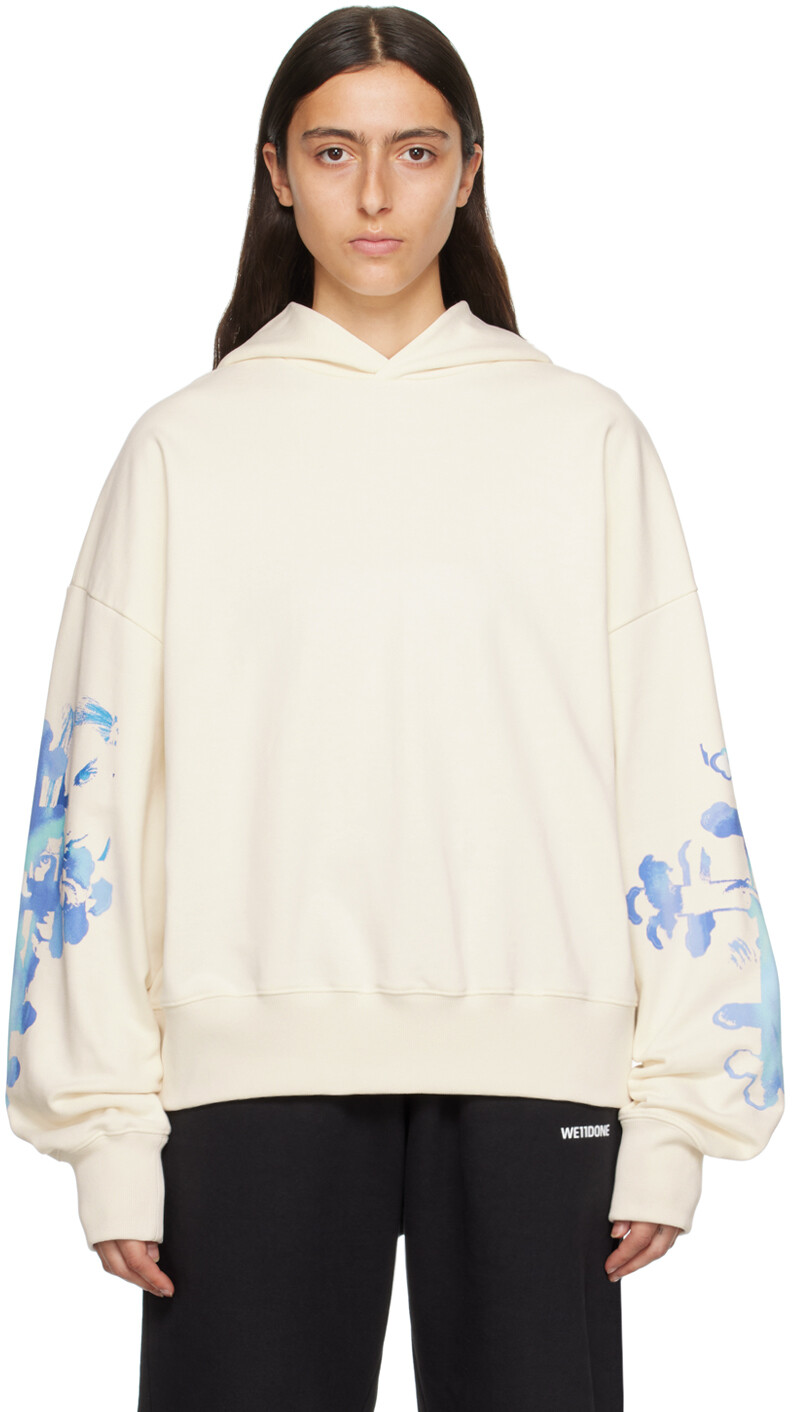 We11done Белый худи в готическом стиле
We11done Белый худи в готическом стиле