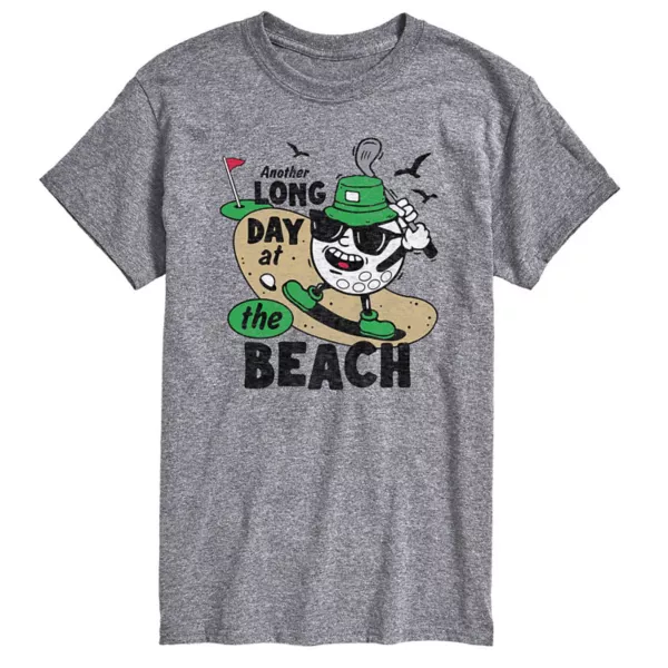Мужская футболка с принтом «Долгий день на пляже и гольф» Licensed Character, серый
Мужская футболка с принтом «Долгий день на пляже и гольф» Licensed Character, серый