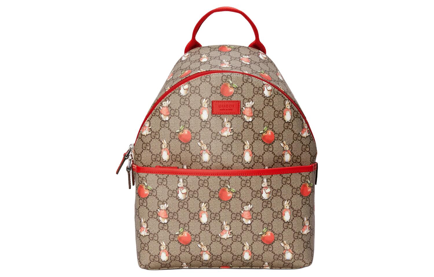 GUCCI Рюкзак детский Peter Rabbit Collaboration Canvas With Leather Ebony & Green & Red
GUCCI Рюкзак детский Peter Rabbit Collaboration Canvas With Leather Ebony & Green & Red