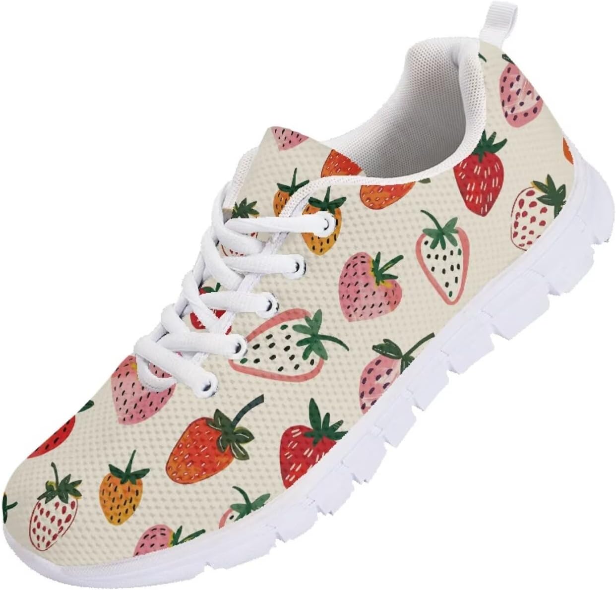 Мужские кроссовки Funnydude Funny Print для осенних прогулок, удобные с дышащей сеткой, Strawberry
Мужские кроссовки Funnydude Funny Print для осенних прогулок, удобные с дышащей сеткой, Strawberry