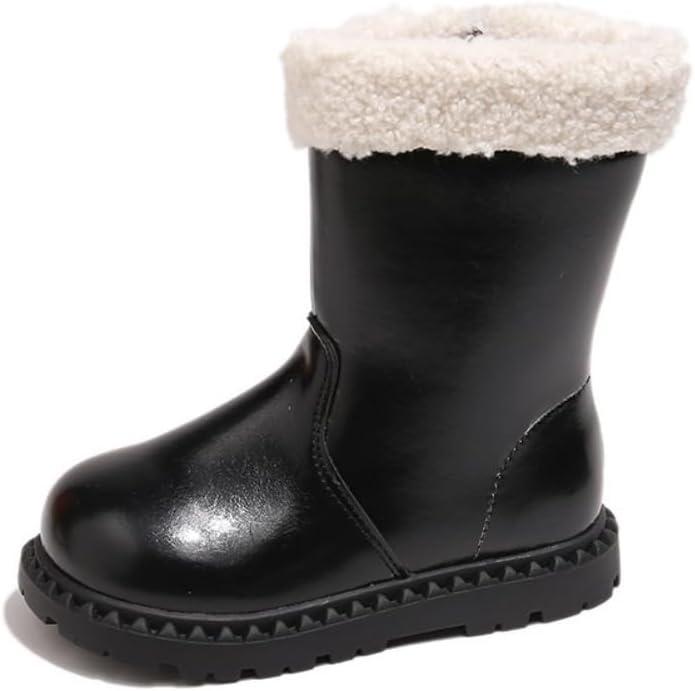 Детские зимние сапожки для девочек до середины икры с пушистой подкладкой, теплые снежные ботинки для малышей и маленьких детей JGKDTX, Black
Детские зимние сапожки для девочек до середины икры с пушистой подкладкой, теплые снежные ботинки для малышей и маленьких детей JGKDTX, Black