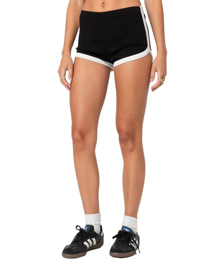 Контрастные микро-шорты Edikted Elana, мультиколор
Контрастные микро-шорты Edikted Elana, мультиколор