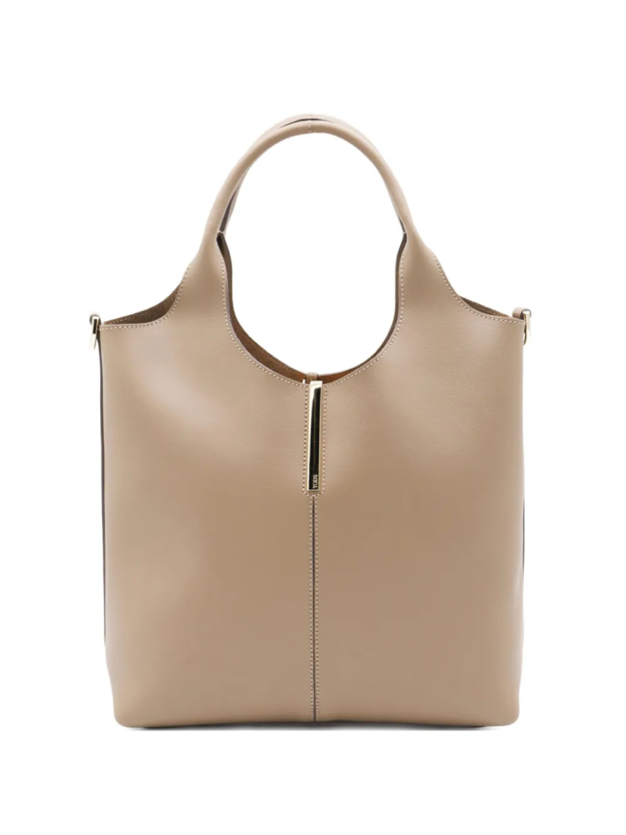 Маленькая кожаная сумка Tod's с верхней ручкой, нейтральный
Маленькая кожаная сумка Tod's с верхней ручкой, нейтральный