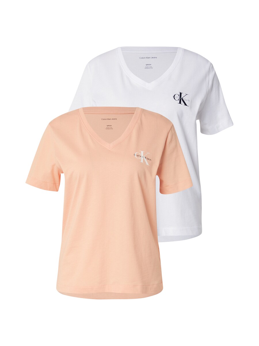 Рубашка Calvin Klein Jeans, пастельно-оранжевый/белый
Рубашка Calvin Klein Jeans, пастельно-оранжевый/белый