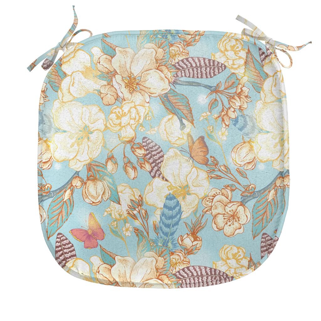Подушка на обеденный стул ABAKUHAUS Shabby Flora, винтажный садовый лист, декоративная водонепроницаемая подушка с ремнями для кухонных сидений, 40 см x 40 см, нежно-голубой, белый, фиолетовый
Подушка на обеденный стул ABAKUHAUS Shabby Flora, винтажный садовый лист, декоративная водонепроницаемая подушка с ремнями для кухонных сидений, 40 см x 40 см, нежно-голубой, белый, фиолетовый