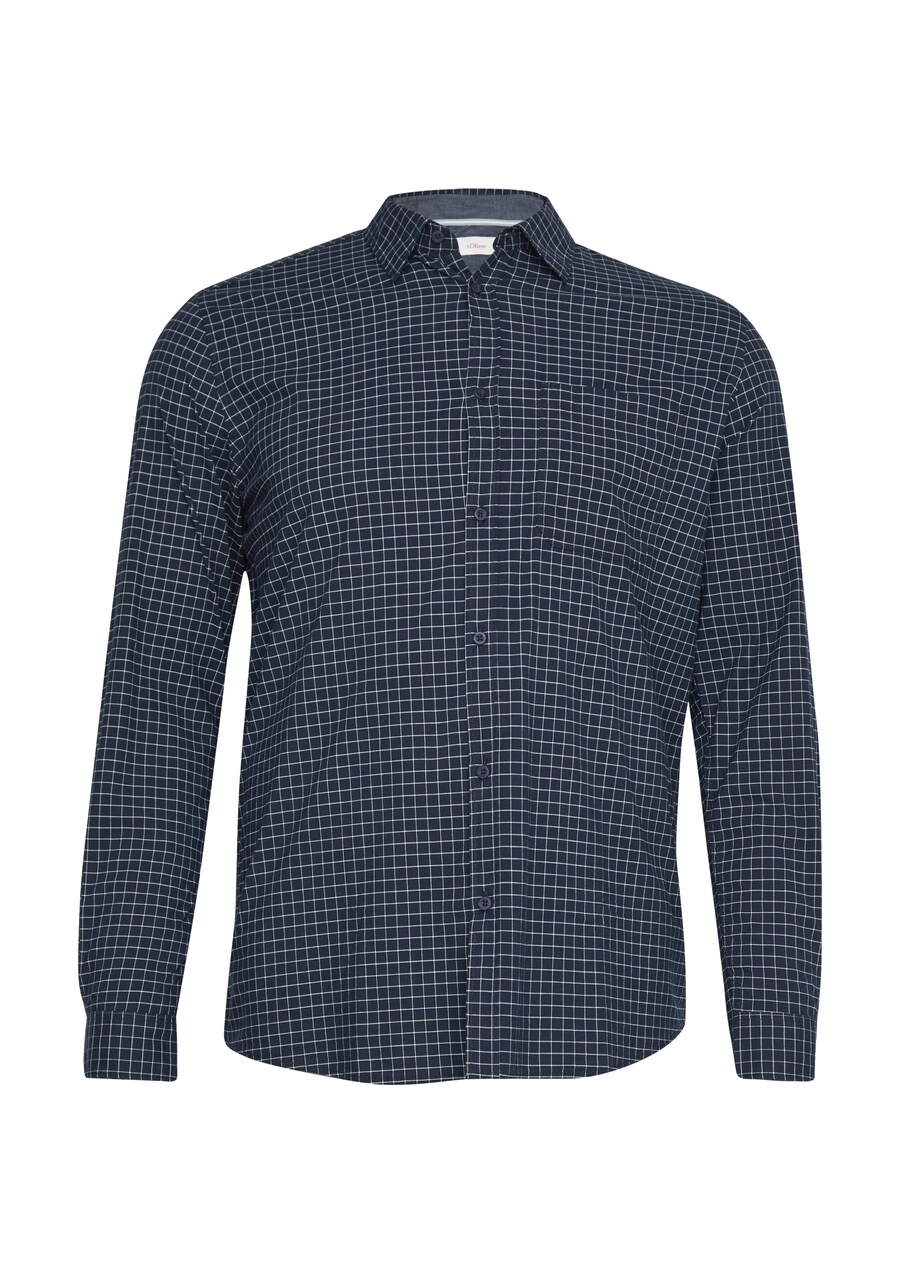 Рубашка обычного кроя на пуговицах s.Oliver, темно-синий
Рубашка обычного кроя на пуговицах s.Oliver, темно-синий