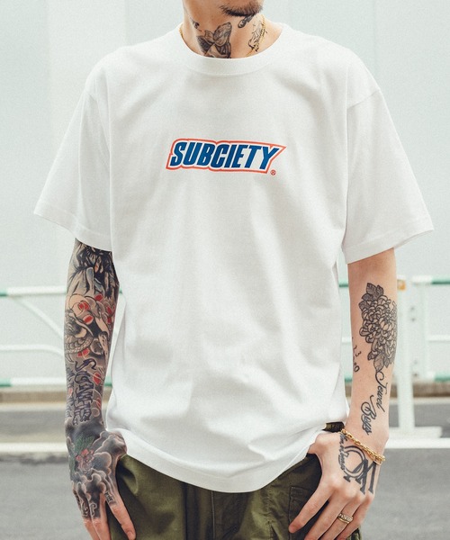 Футболка, принт с нугой Subciety, белый
Футболка, принт с нугой Subciety, белый