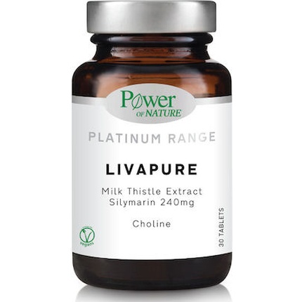 Экстракт расторопши пятнистой Platinum Range Livapure - 30 таблеток Power Health
Экстракт расторопши пятнистой Platinum Range Livapure - 30 таблеток Power Health