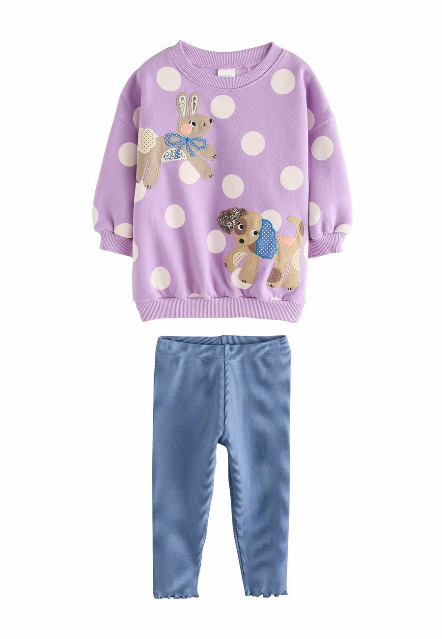 Толстовка Next REGULAR FIT SET, Purple Polka Dot Dogs/Purple
Толстовка Next REGULAR FIT SET, Purple Polka Dot Dogs/Purple