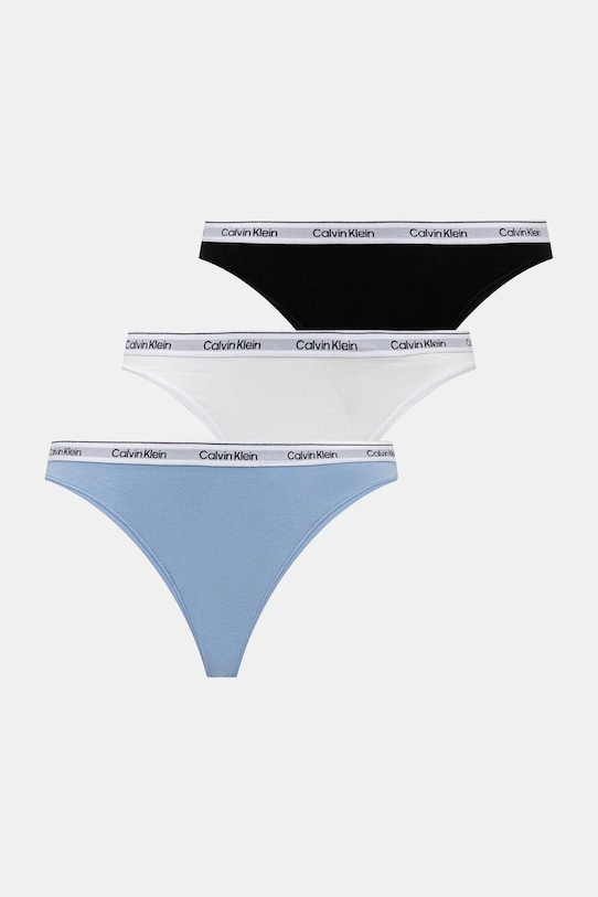 3 пары стрингов Calvin Klein Underwear, синий
3 пары стрингов Calvin Klein Underwear, синий