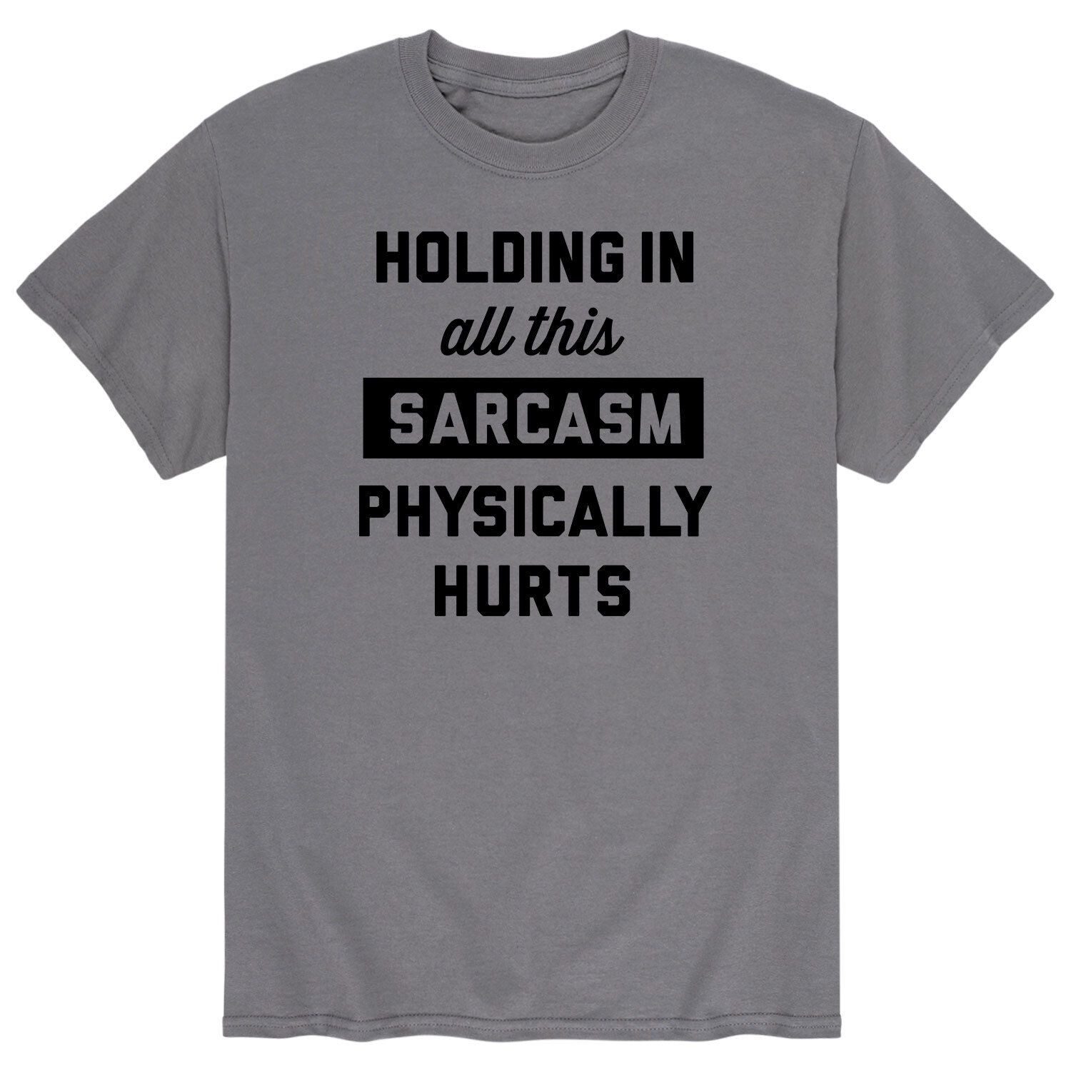 Мужская футболка с сарказмом причиняет боль Licensed Character
Мужская футболка с сарказмом причиняет боль Licensed Character