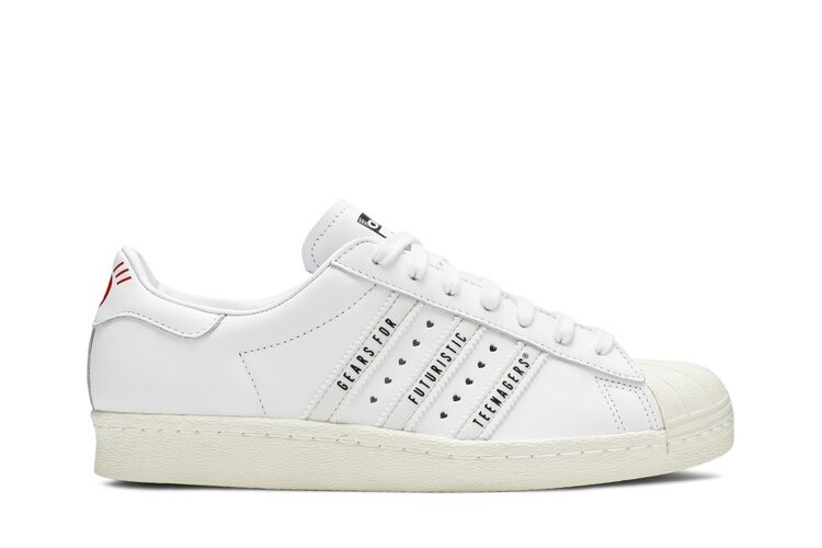 Кроссовки Adidas Human Made x Superstar, белый
Кроссовки Adidas Human Made x Superstar, белый