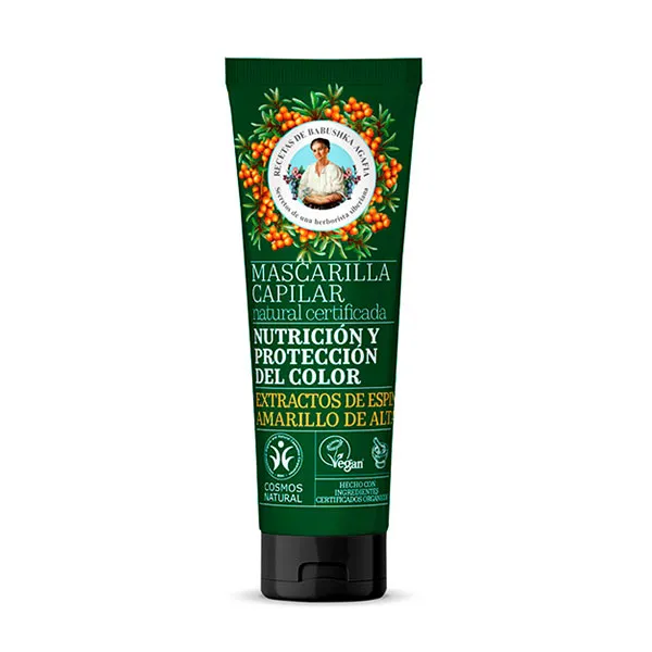 С экстрактом алтайской облепихи Green Agafia Mascarilla Capilar Nutrición Y Protección Del Color Babushka Agafia, 200 ml
С экстрактом алтайской облепихи Green Agafia Mascarilla Capilar Nutrición Y Protección Del Color Babushka Agafia, 200 ml