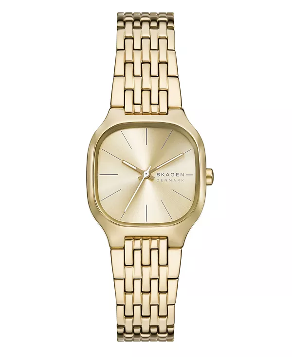 Женские кварцевые часы Mellem Lille с тремя стрелками из нержавеющей стали, золото, 28 мм Skagen, gold
Женские кварцевые часы Mellem Lille с тремя стрелками из нержавеющей стали, золото, 28 мм Skagen, gold