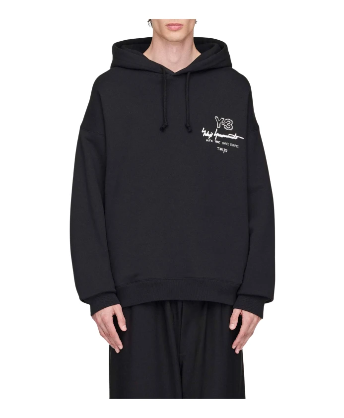 Худи с графическим принтом Y-3, черный
Худи с графическим принтом Y-3, черный