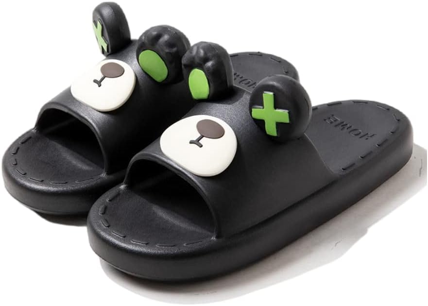 ELLEES Унисекс взрослые милые тапочки-облака для женщин и мужчин, нескользящие сандалии для ванной и душа, с мягкой толстой подошвой, для дома и улицы, черный
ELLEES Унисекс взрослые милые тапочки-облака для женщин и мужчин, нескользящие сандалии для ванной и душа, с мягкой толстой подошвой, для дома и улицы, черный