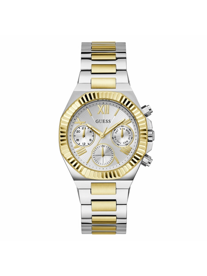 Guess Аналоговые женские часы серебристого цвета
Guess Аналоговые женские часы серебристого цвета