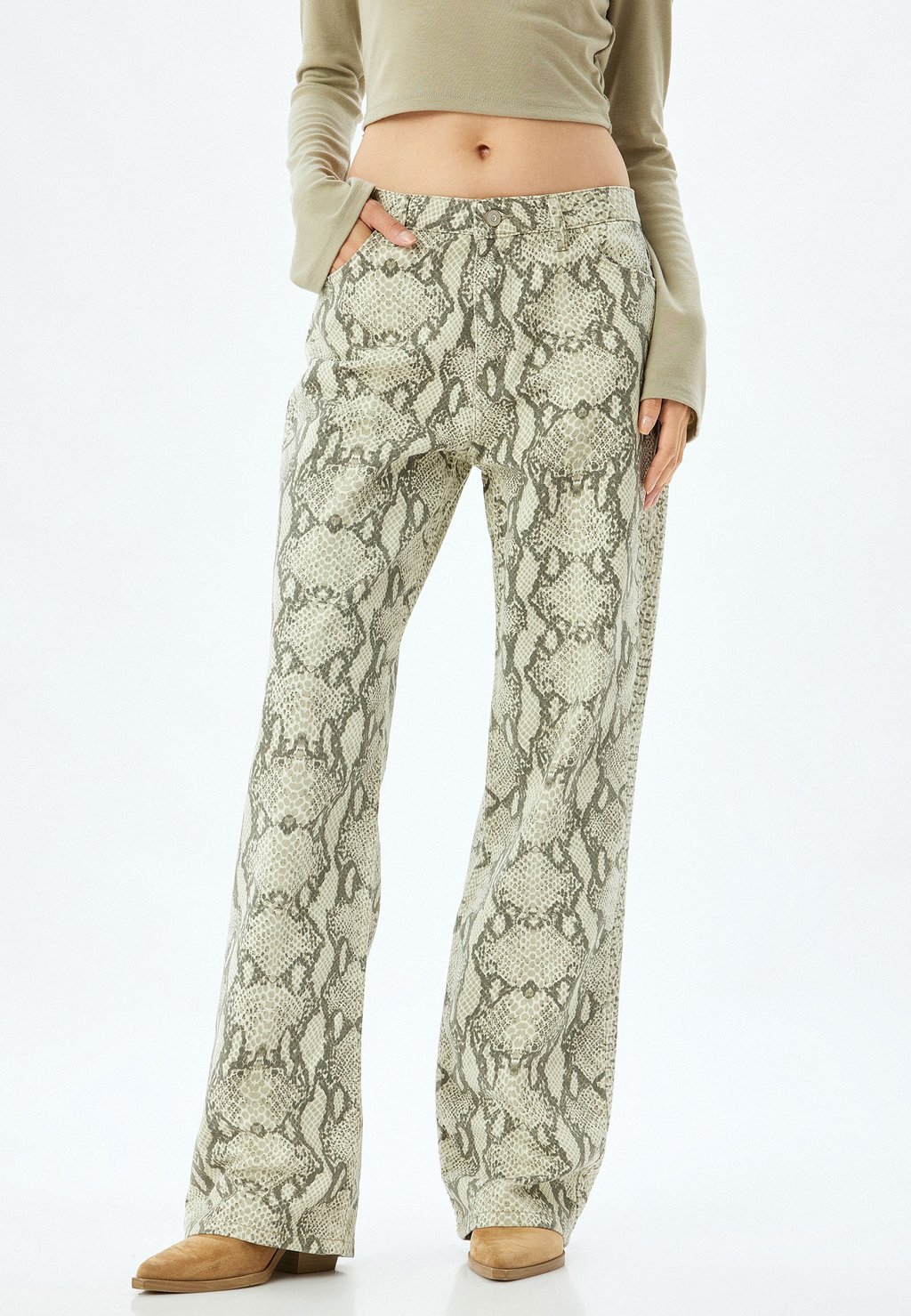 Брюки PATTERNED Koton, бежевый
Брюки PATTERNED Koton, бежевый