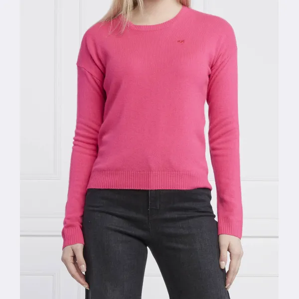 Кашемировый свитер обычного кроя Frisbee 3 Pinko, розовый
Кашемировый свитер обычного кроя Frisbee 3 Pinko, розовый